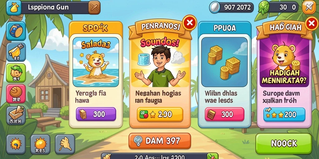 merdekawin - Fitur sosial yang memungkinkan interaksi antar pemain.