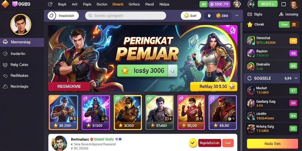 pgtoto - Screenshot dari permainan strategi yang sedang dimainkan.